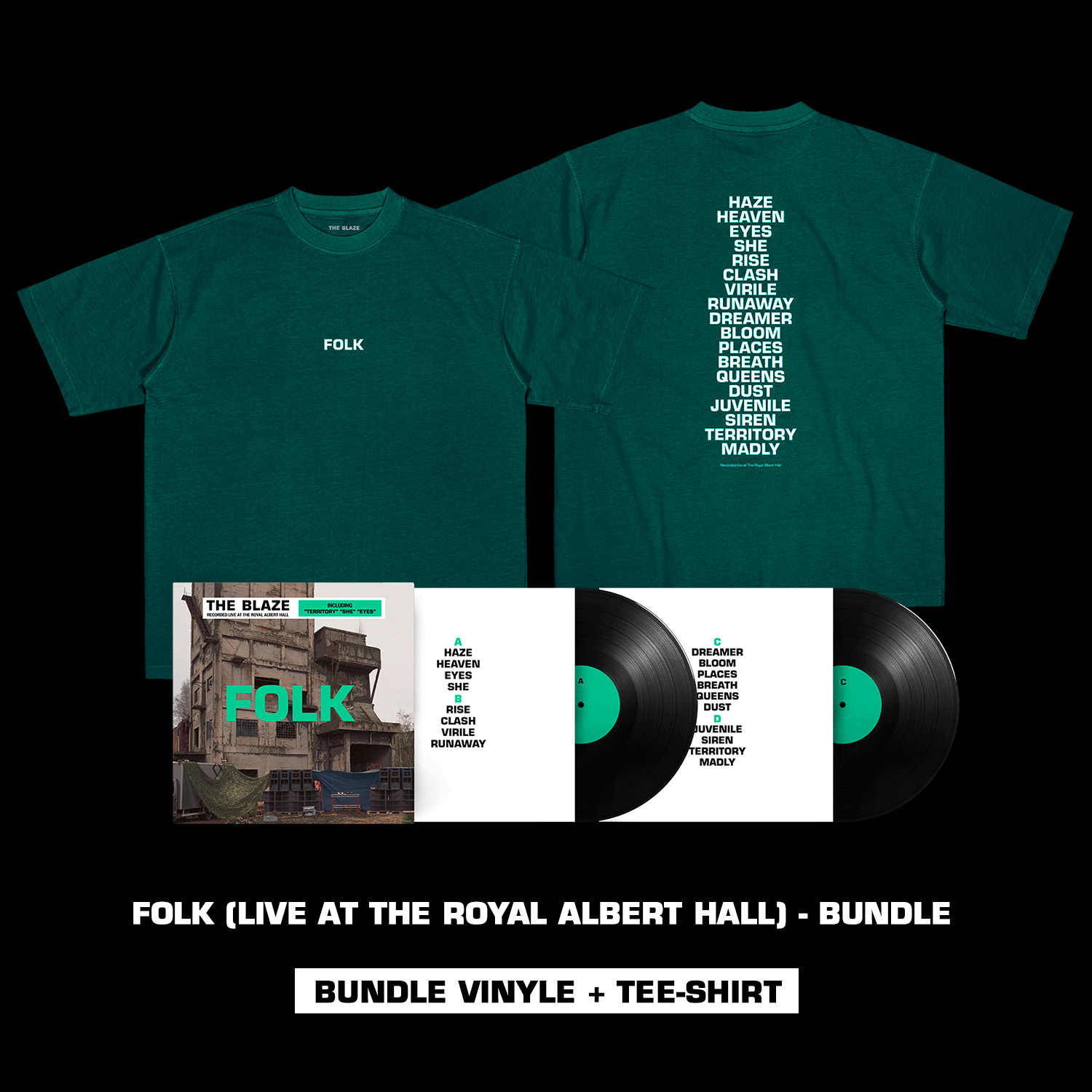 The Blaze pack vinyle FOLK
