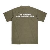 T-SHIRT - THE WORDS / KAKI